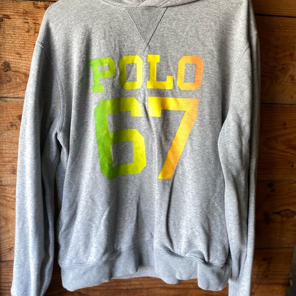 Ralph Lauren Gray Hoodie